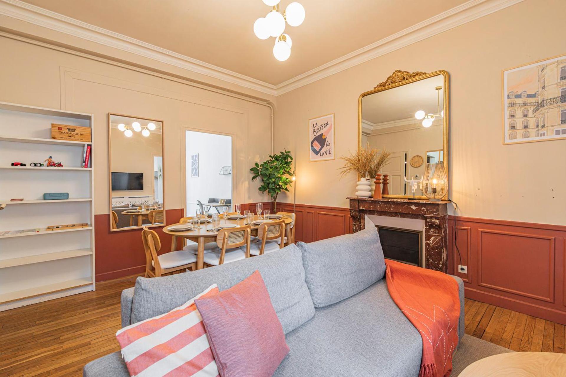 L'haussmannien - Spacieux 4 chambres - Centre - Gare Reims Extérieur photo