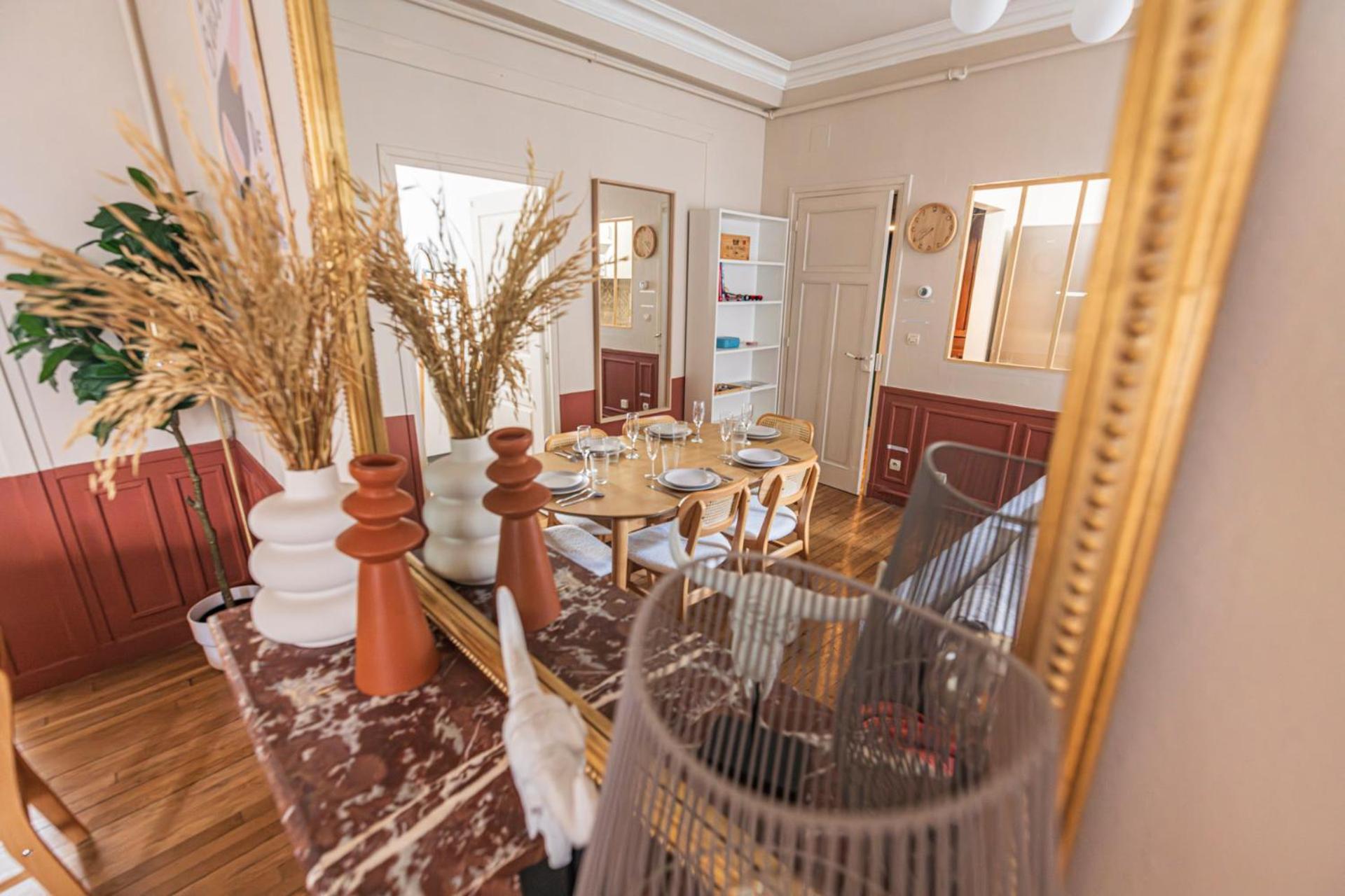 L'haussmannien - Spacieux 4 chambres - Centre - Gare Reims Extérieur photo