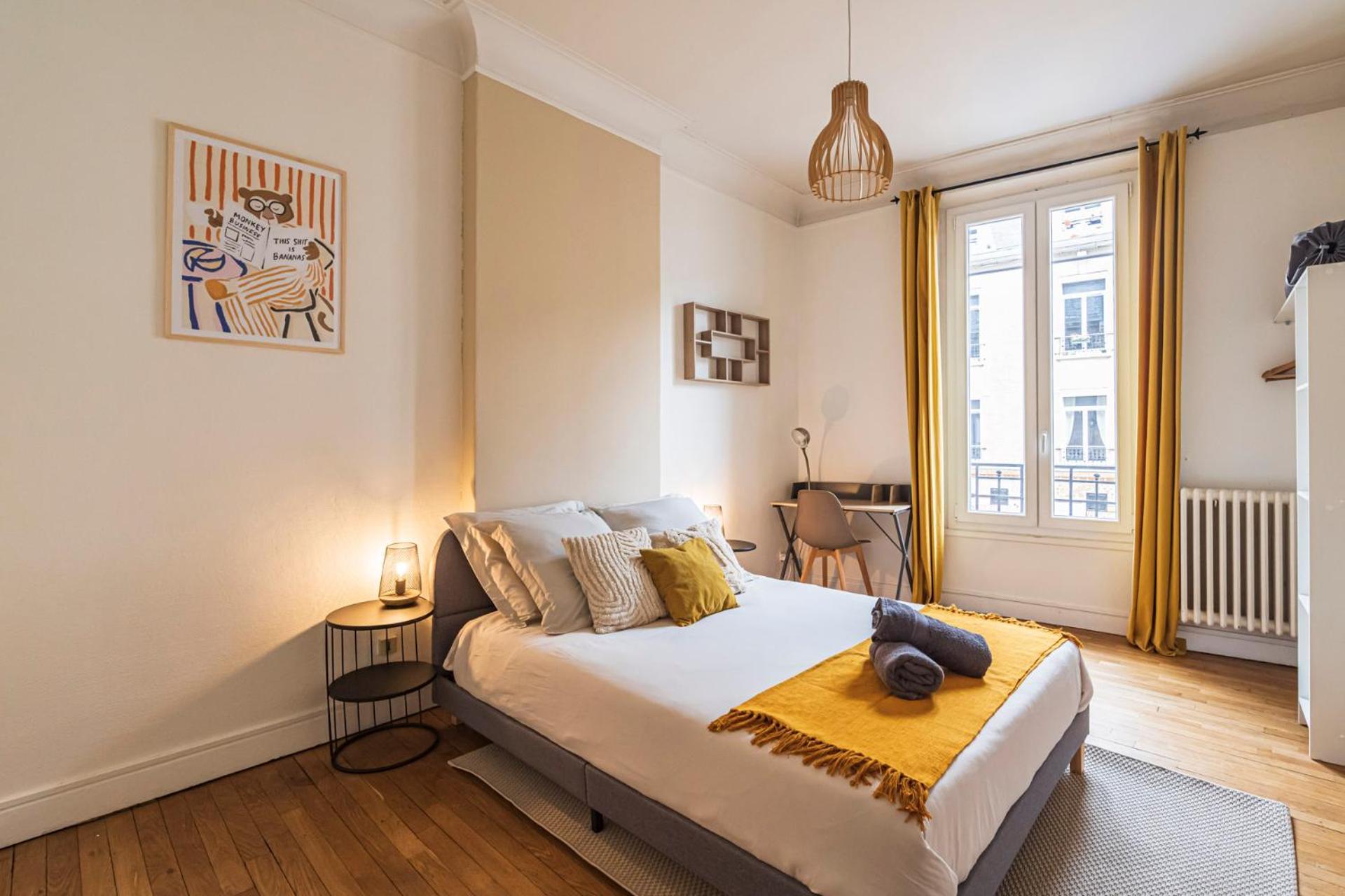 L'haussmannien - Spacieux 4 chambres - Centre - Gare Reims Extérieur photo